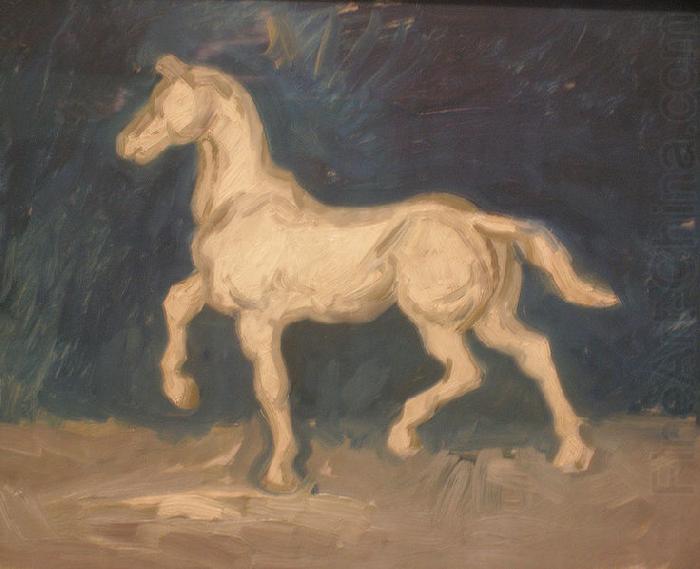 Vincent Van Gogh Plaster Statuette of a Horse china oil painting image